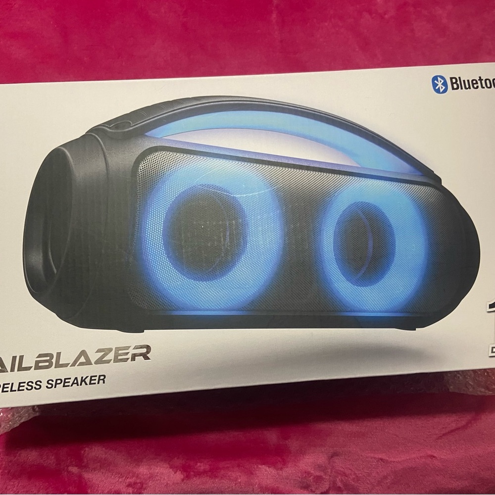Bass Jaxx Trailblazer LED Wireless Speaker